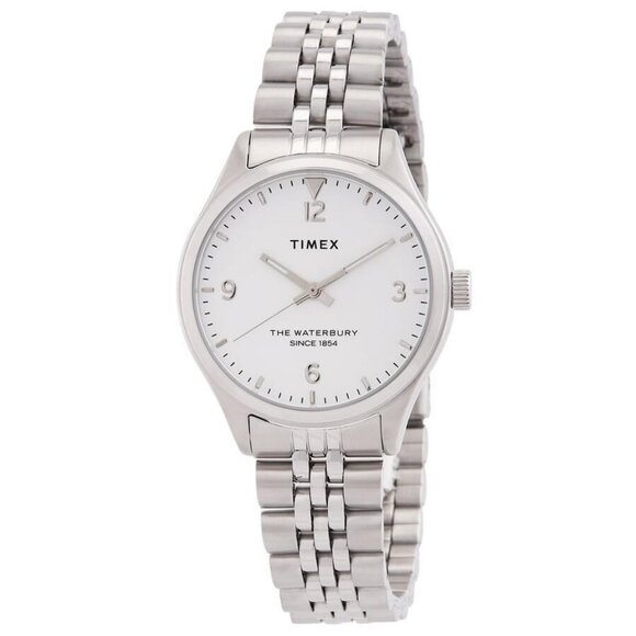 NWT Timex Fashion Ladies Quartz Steel Authentic Watch